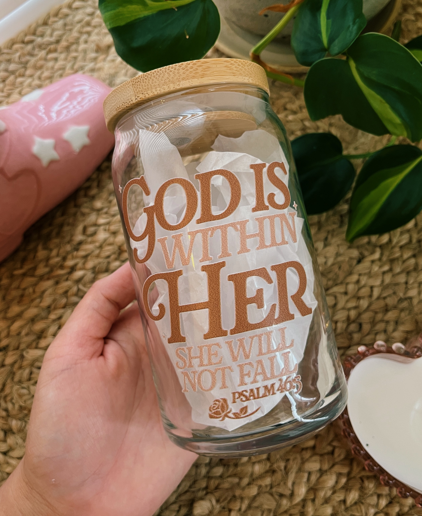 God is within her she will not fail