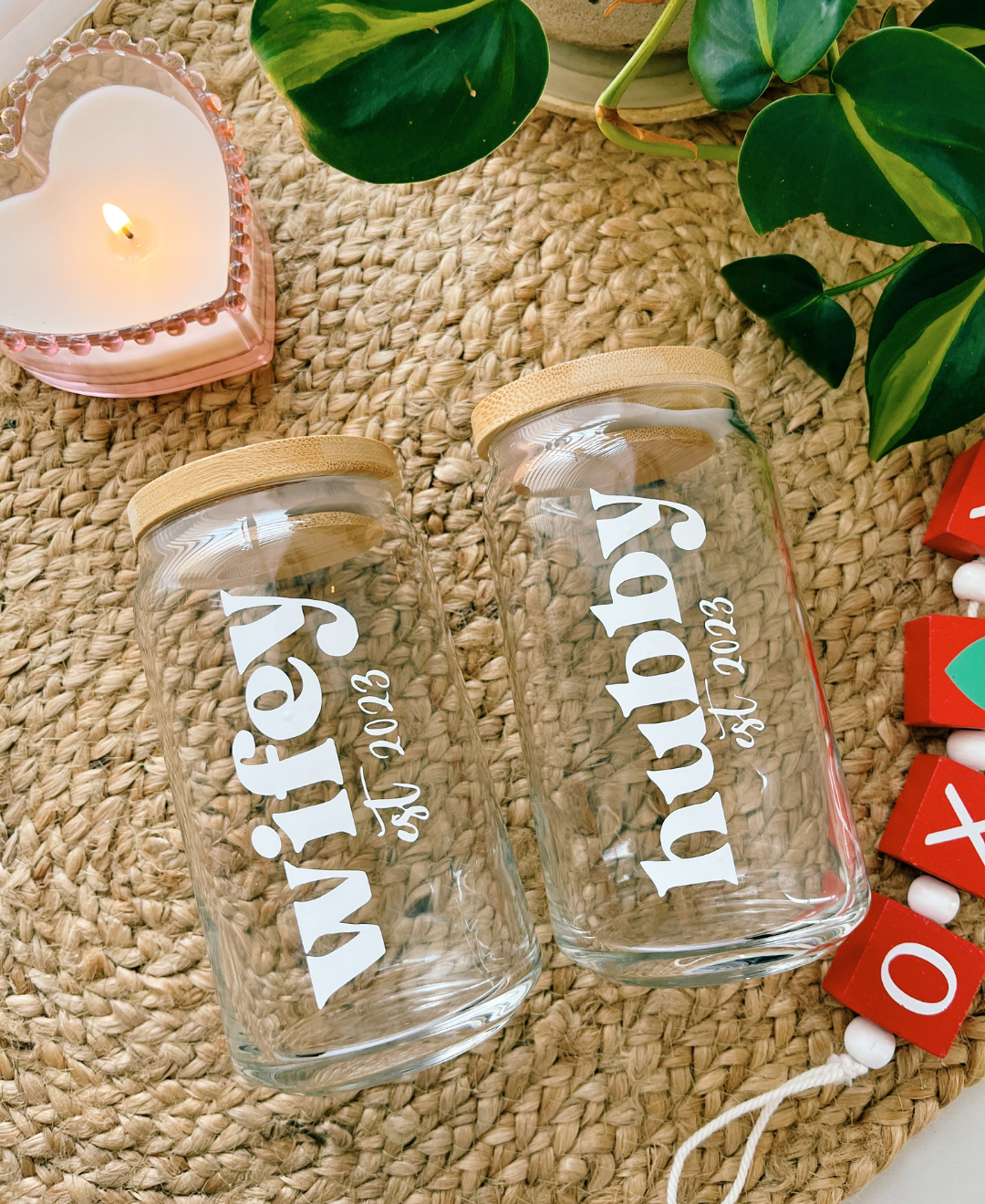 Custom Wifey & Hubby Set