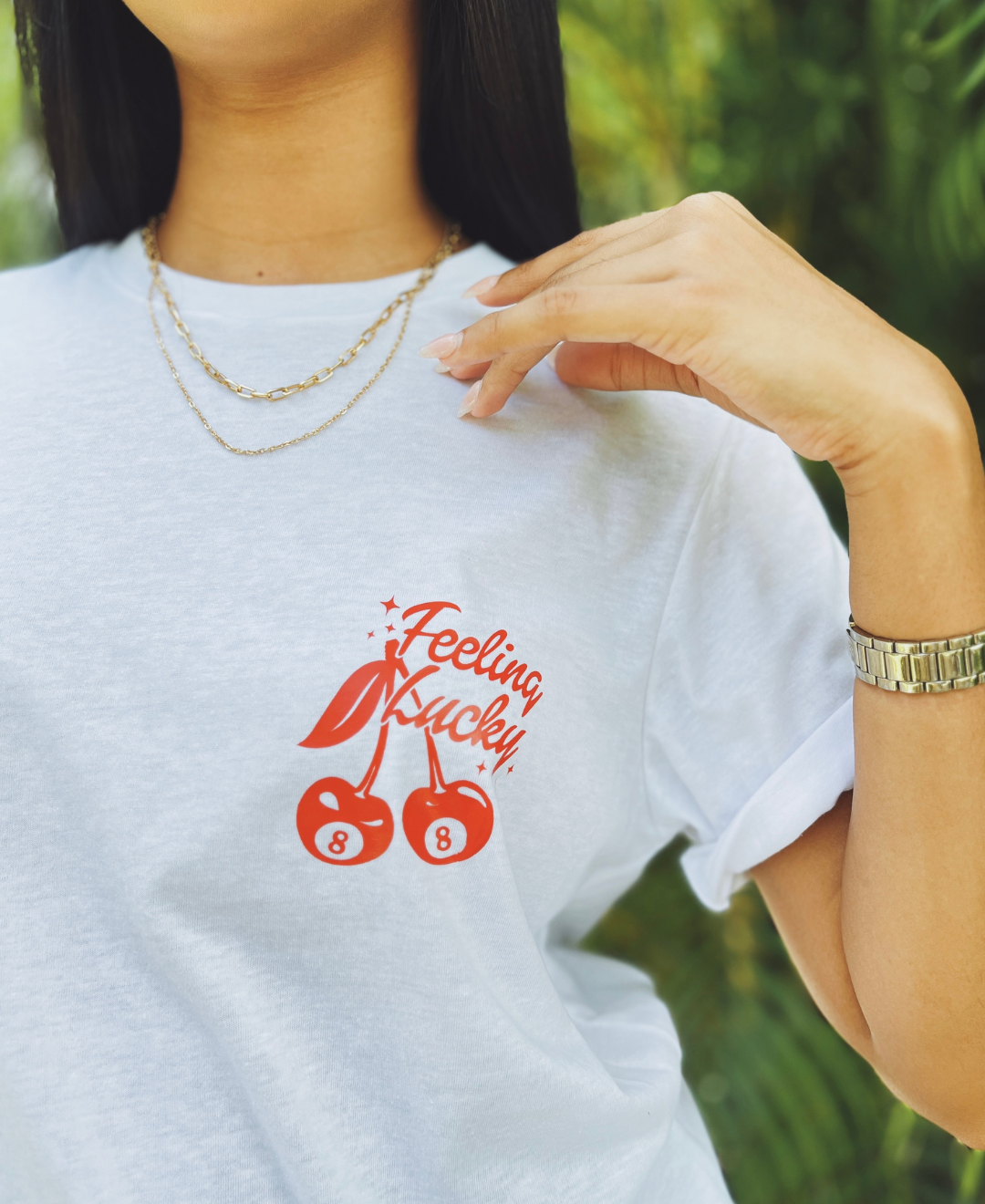 Feeling Lucky tee