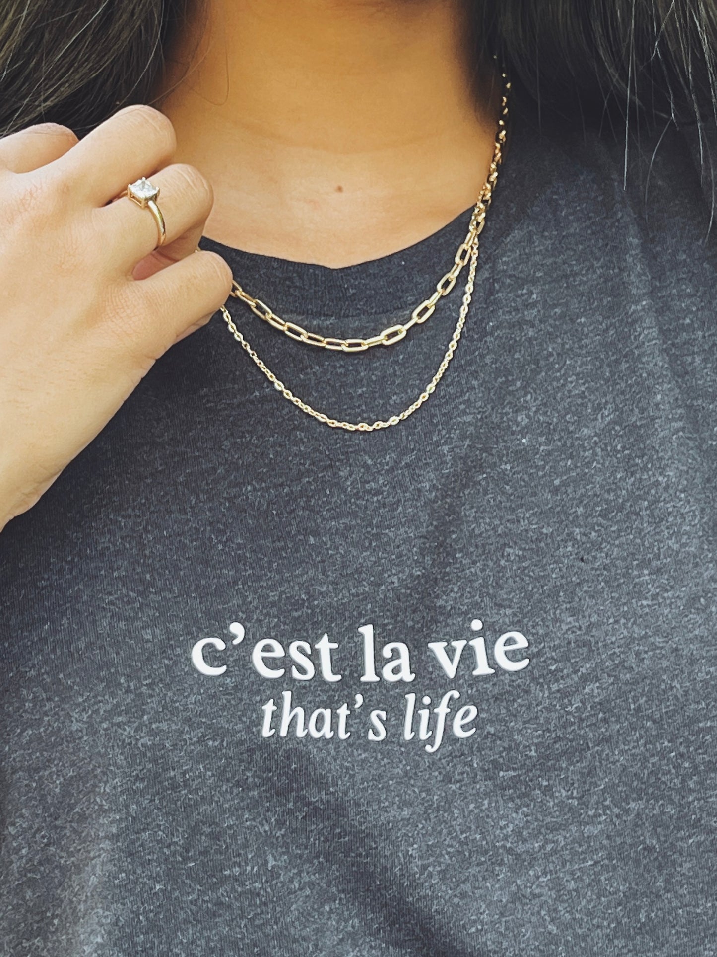 C’est la vie tshirt